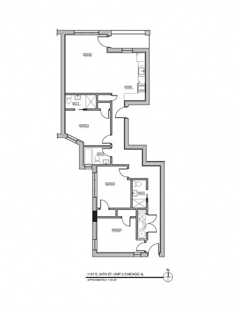 the floor plan of the residence